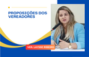 Requerimento da vereadora Laysse busca recuperação da estrada vicinal que liga a localidade Cocos à Lajeiro